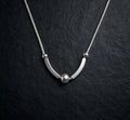 Silver Coloured Necklace